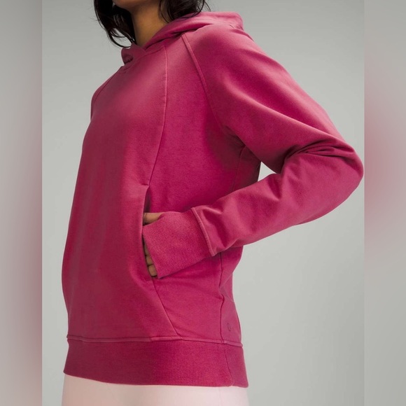 Scuba Pullover Hoodie Pink Lychee - Picture 5 of 6